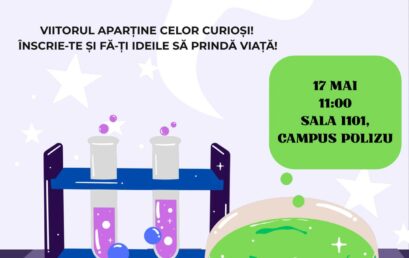 SCIENCE FAIR, 17 mai 2025, ora 11:00, sala I101